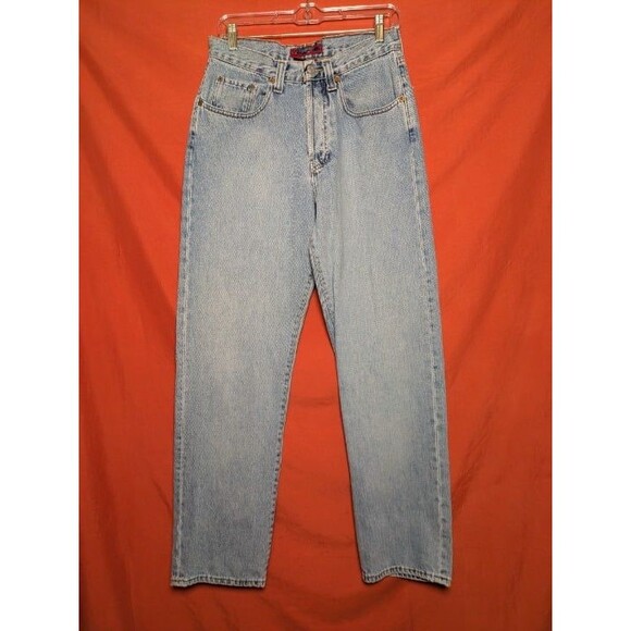 Light Wash Button Fly Straight Leg Men's Jeans Size 31x32 Banana Republic Denim - Picture 1 of 8